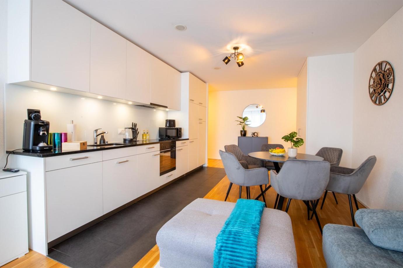 Special Einstein II Apartment Basel, Messe Kleinbasel 10-Star Dış mekan fotoğraf