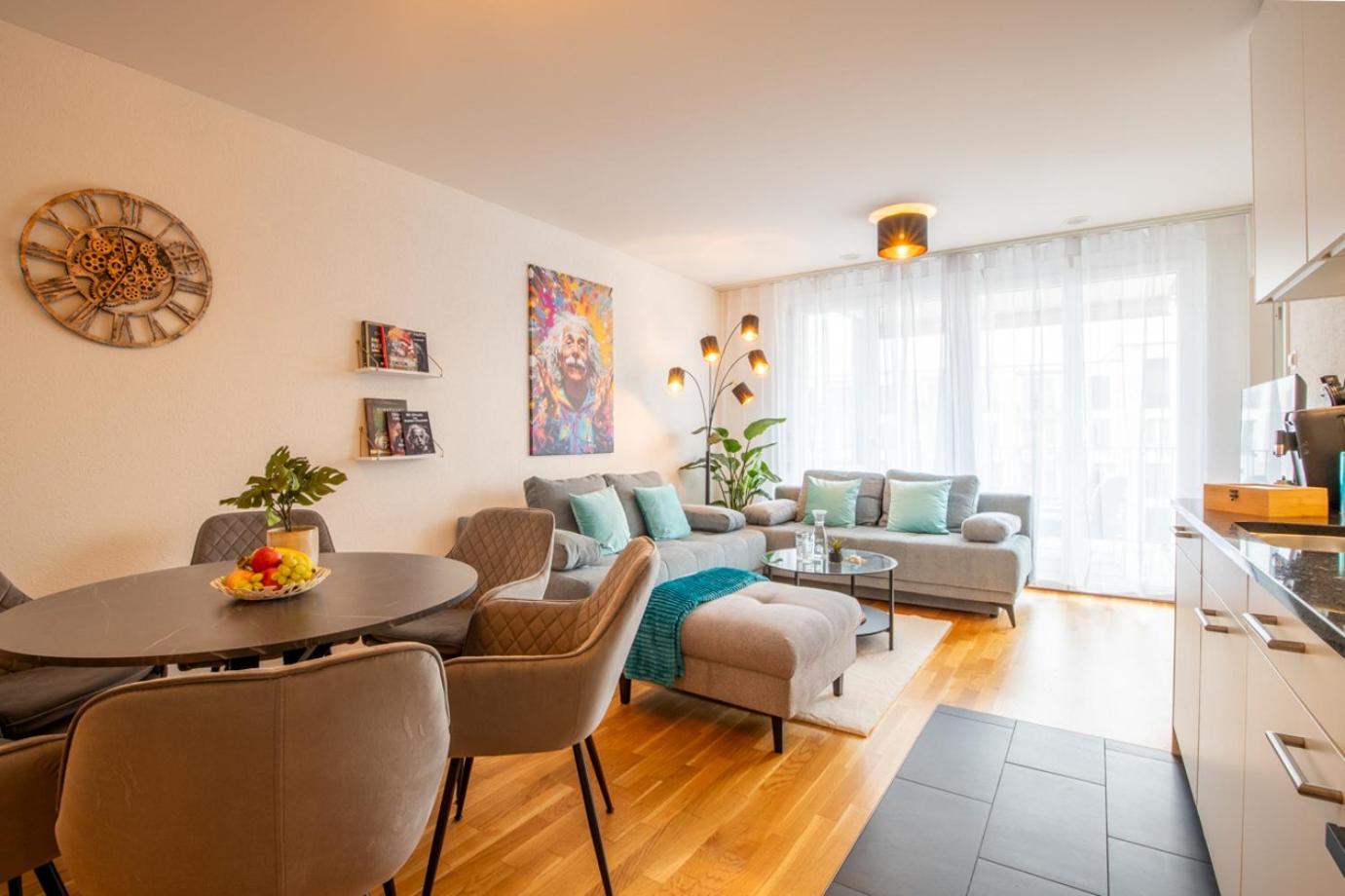 Special Einstein II Apartment Basel, Messe Kleinbasel 10-Star Dış mekan fotoğraf