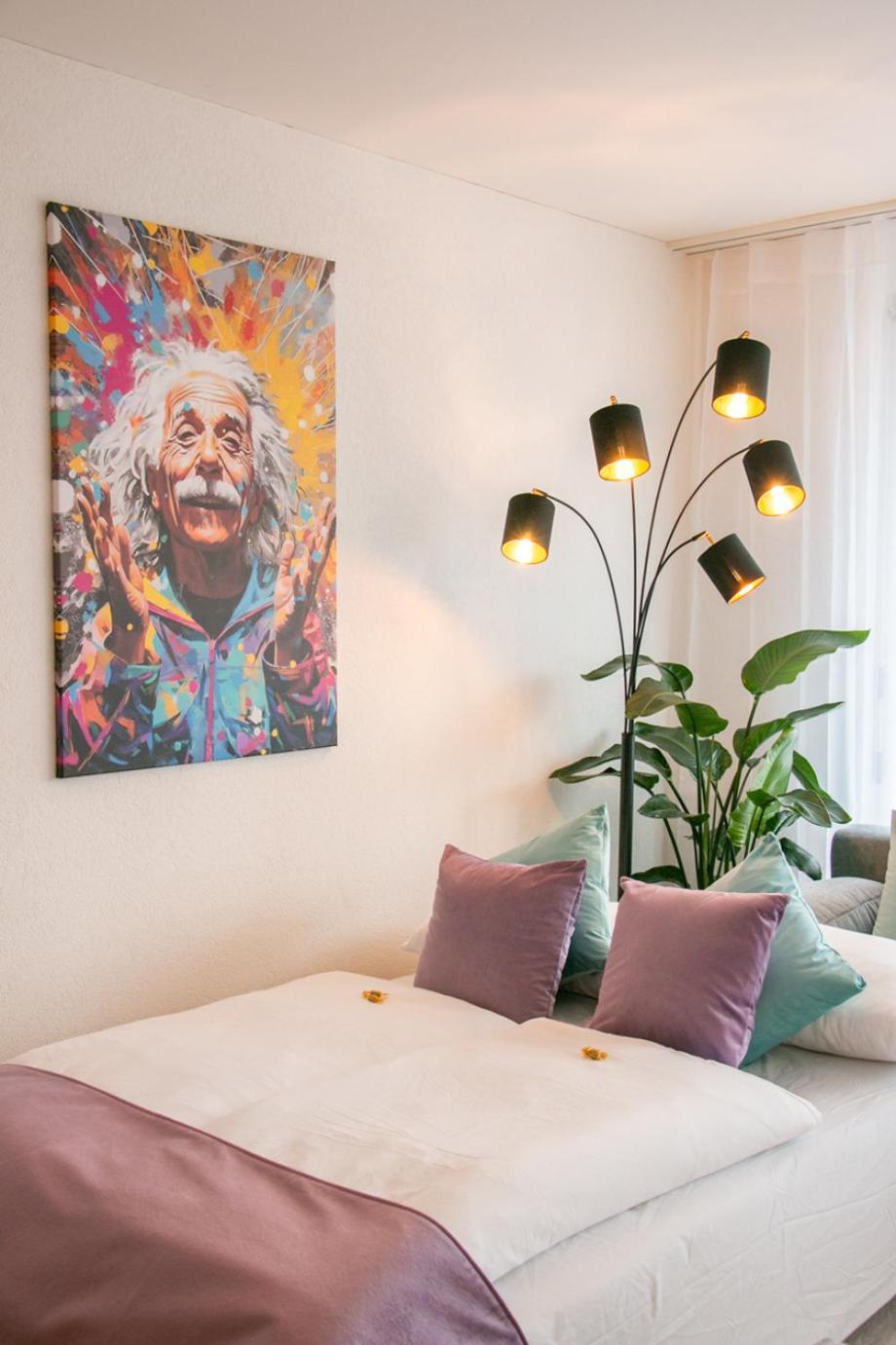 Special Einstein II Apartment Basel, Messe Kleinbasel 10-Star Dış mekan fotoğraf